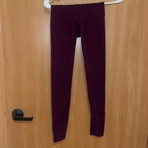 Maroon Fanletics leggings